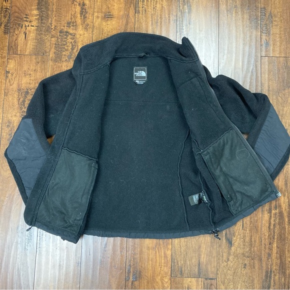 THE NORTH FACE Women’s Black Jacket Coat Zip Up Fleece Lined Size Small - Picture 6 of 11